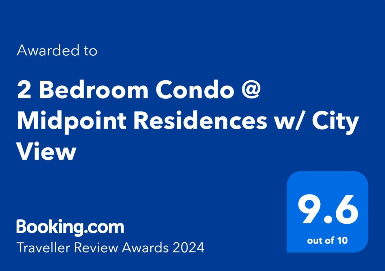 2 Bedroom Condo @ Midpoint Residences W/ City View Mandawe Exterior foto